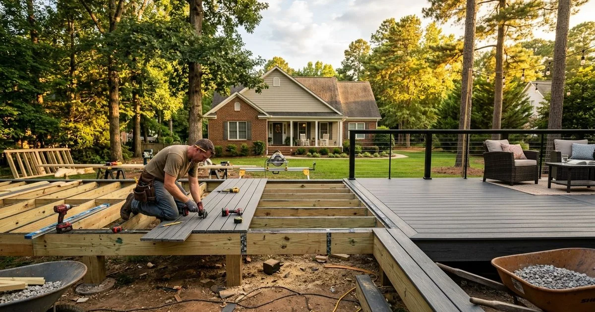 Deck cost guide for Raleigh NC homeowners