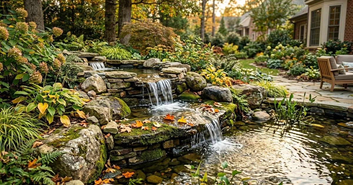 Water feature seasonal maintenance guide